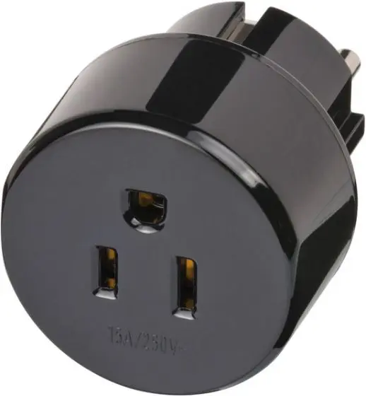 Travel plug USA / Japan -> NL grounded