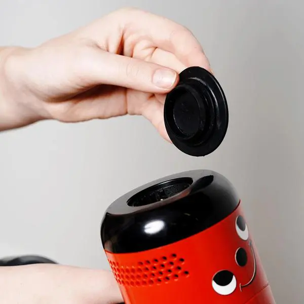 Numatic Quick Cap Fragrance capsule compartment