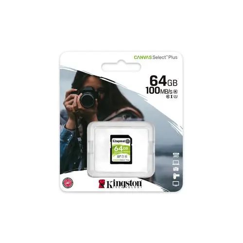 V10 Canvas Select Plus 64GB SDXC class 10 U1