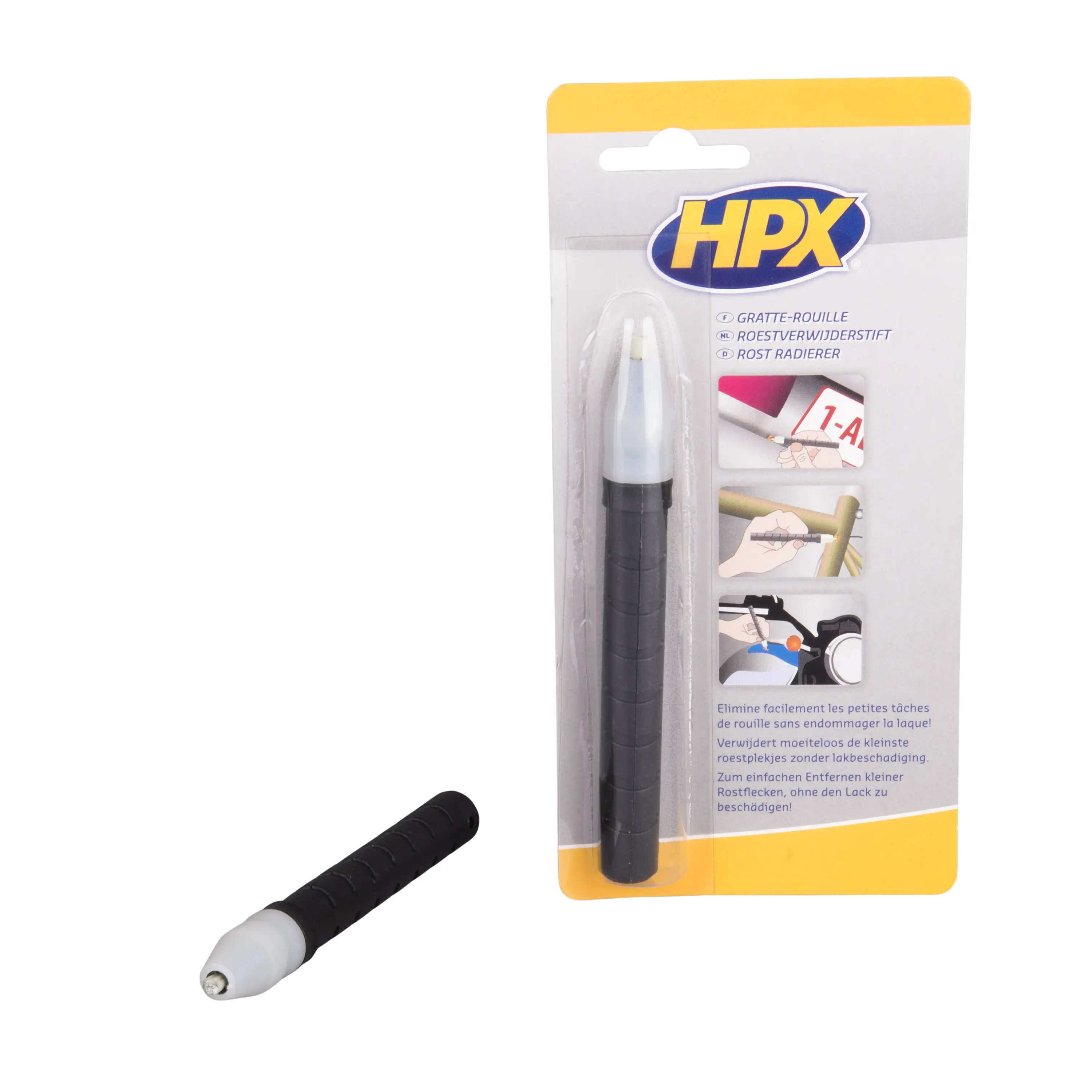 Rust removal pen