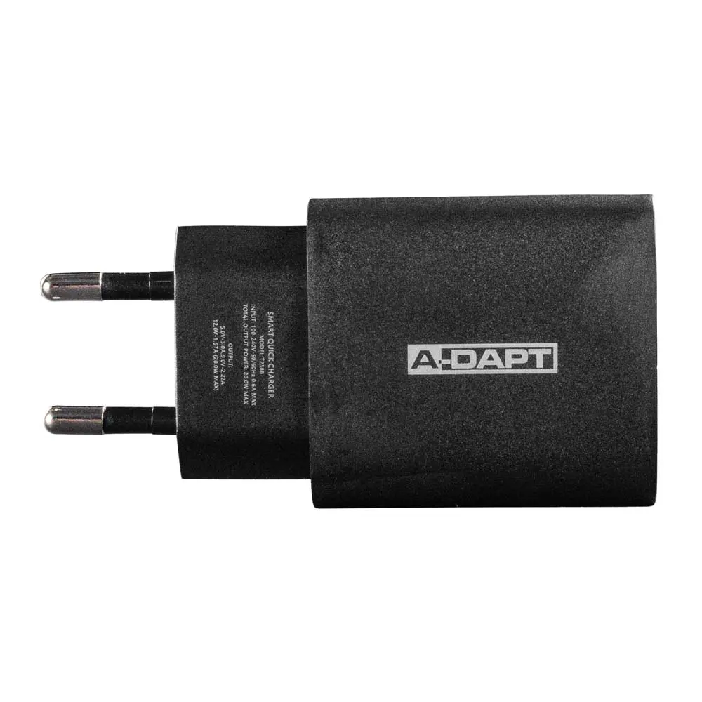 Thuislader 20W 1x USB-C PD zwart