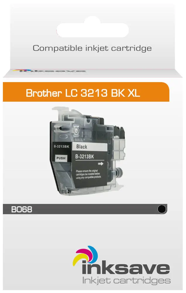Inksave Brother LC 3213 BK