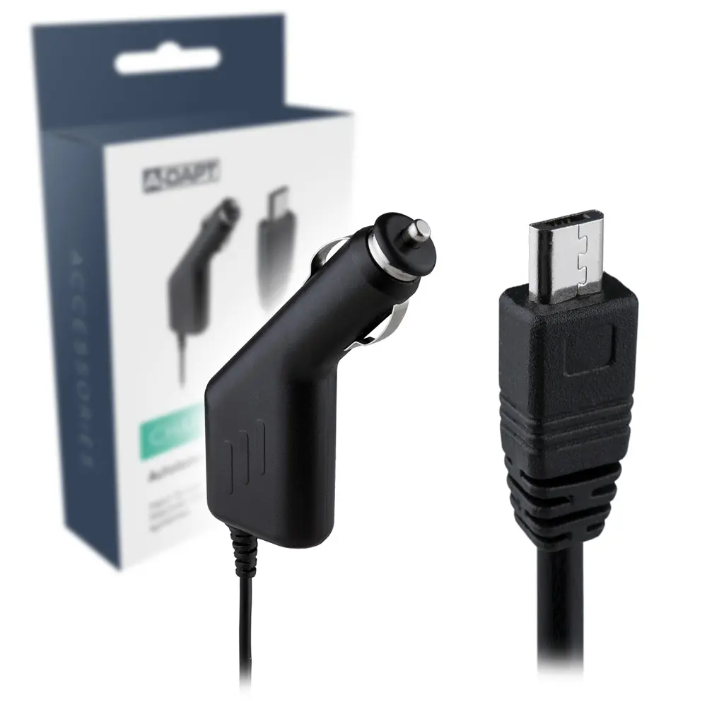 Car charger Micro USB 2A black