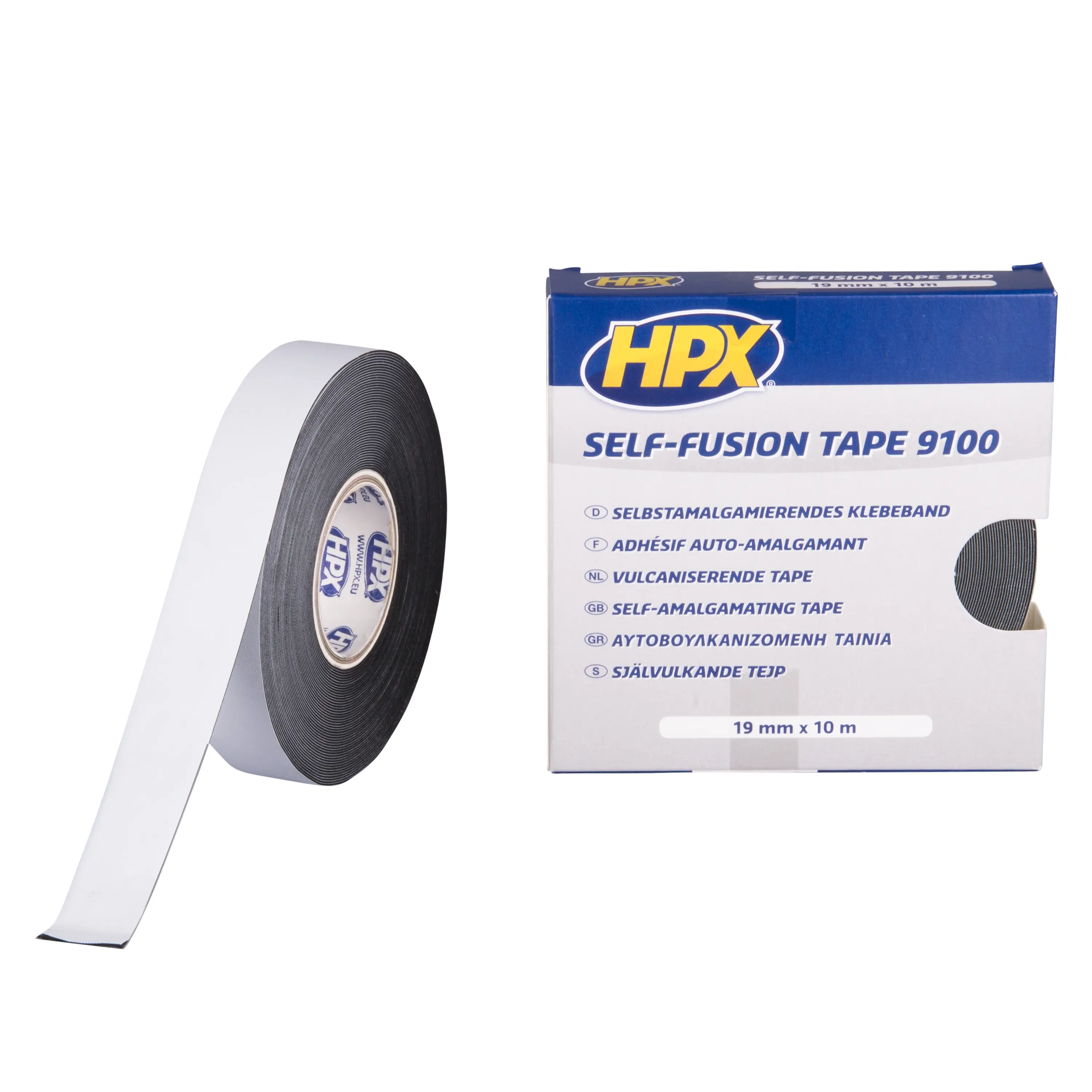Self vulcanizing tape - black 19mm x 10m