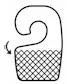 10x adhesive labels hook