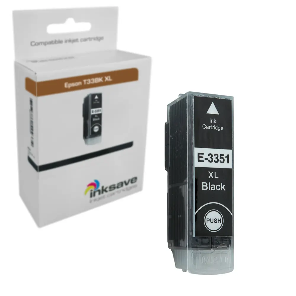 Inksave Epson 33 BK XL