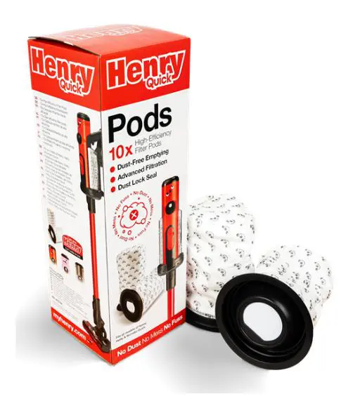 Numatic Quick Pods en caja