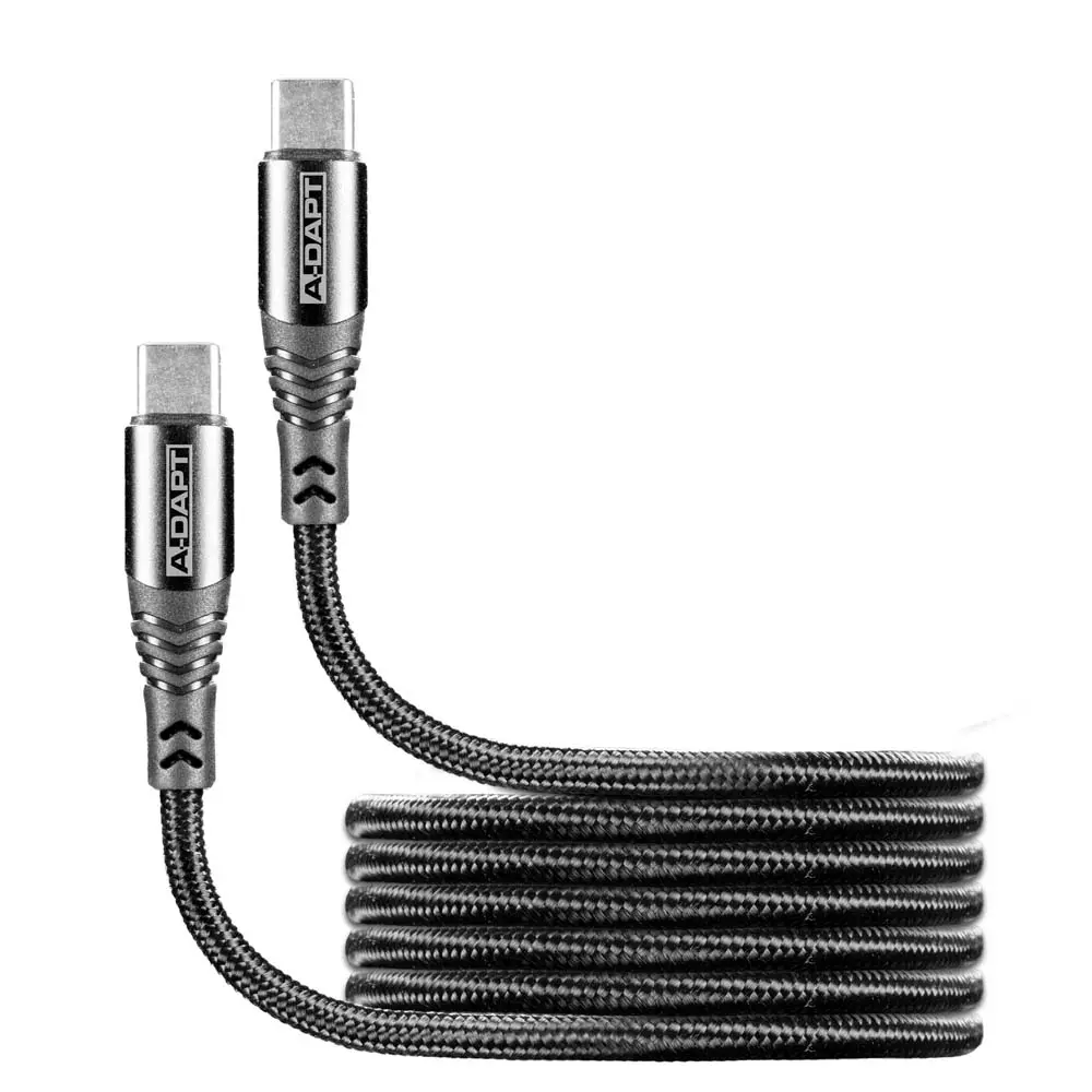 PD60W USB-C to USB-C 2m black data and charging cable