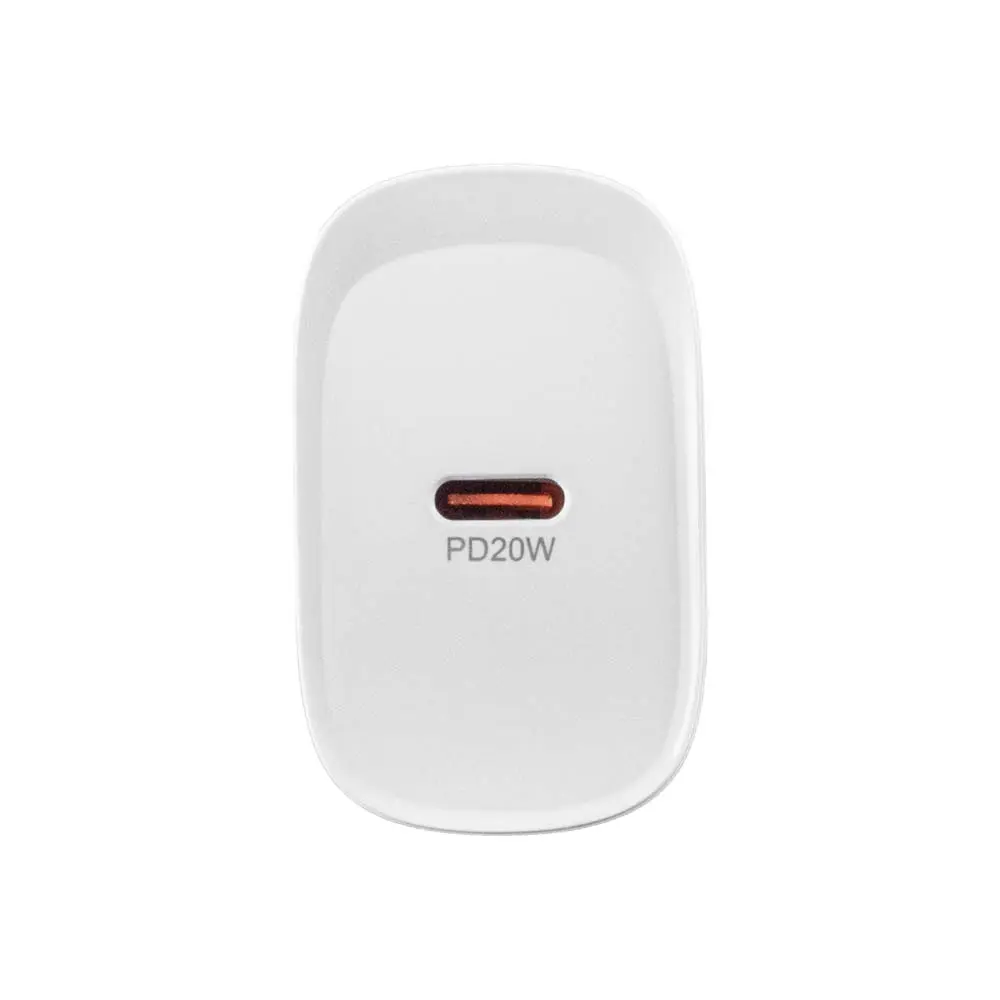 Home charger 20W 1x USB-C PD white