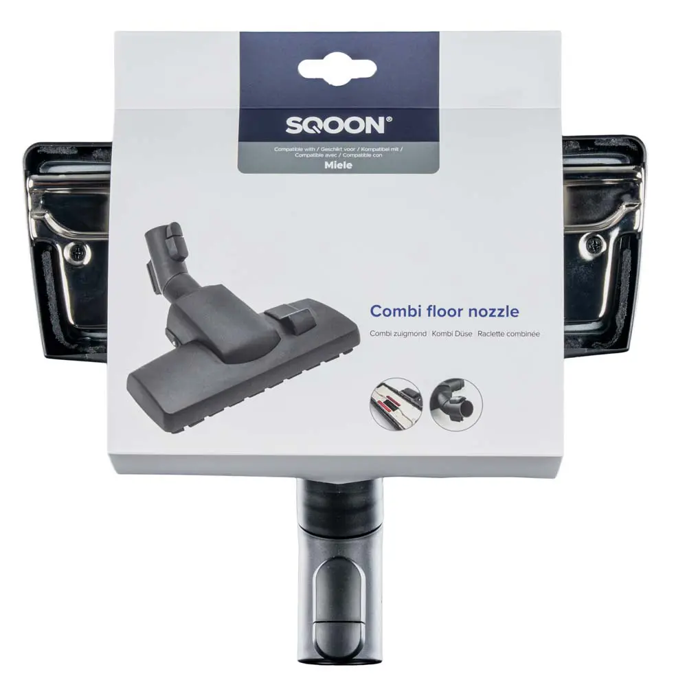 SQOON Delta 35 mm Combi Nozzle + Click, compatible with Miele