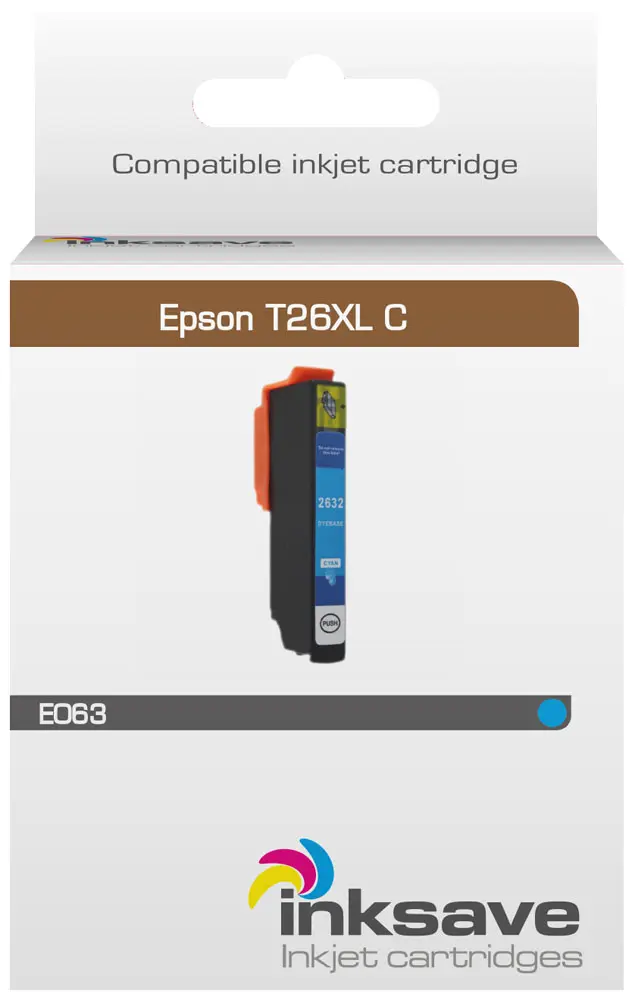Inksave vervanging voor Epson 26 C XL