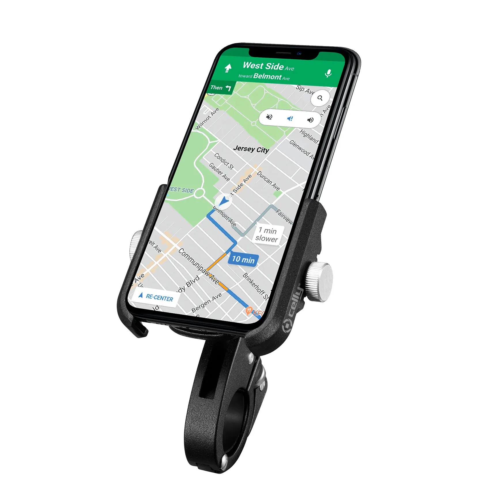 Telephone holder for bicycle Metal