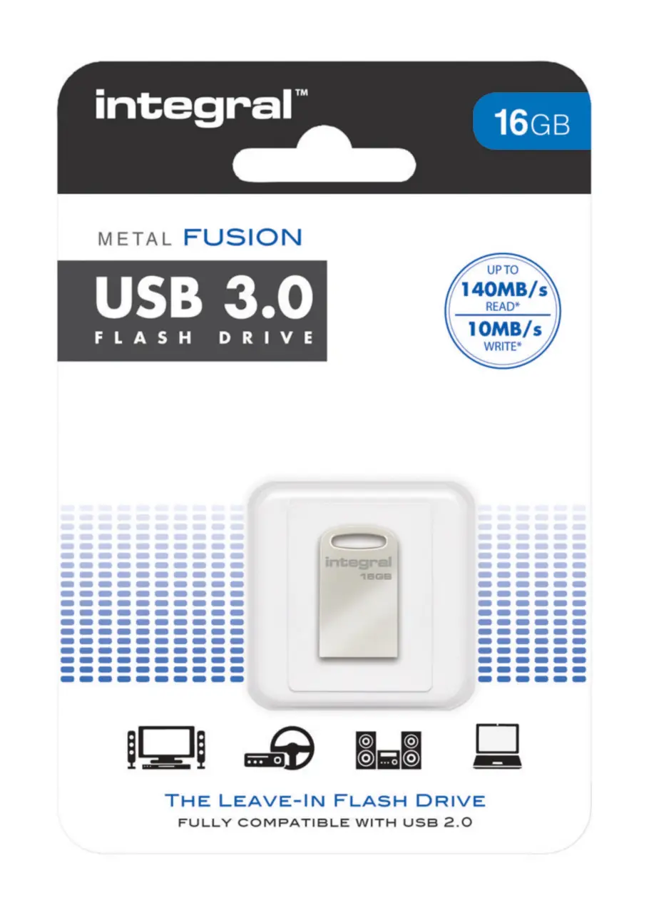 USB flash drive 16GB 3.0 Metal Fusion