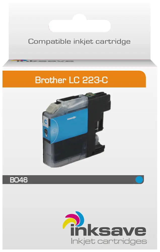 Remplacement Inksave pour Brother LC 223 C