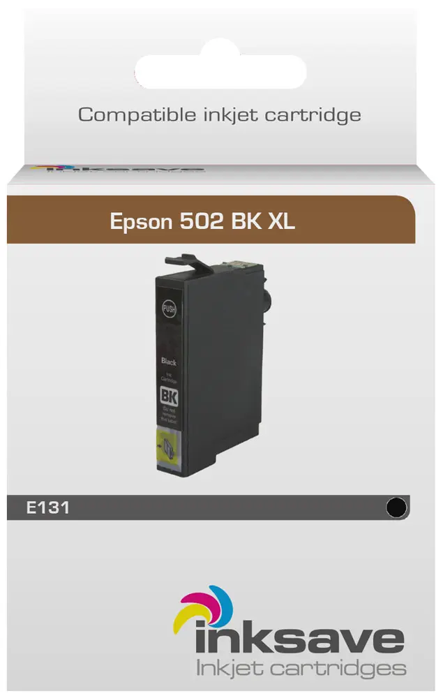 Inksave-Ersatz für Epson 502 BK XL