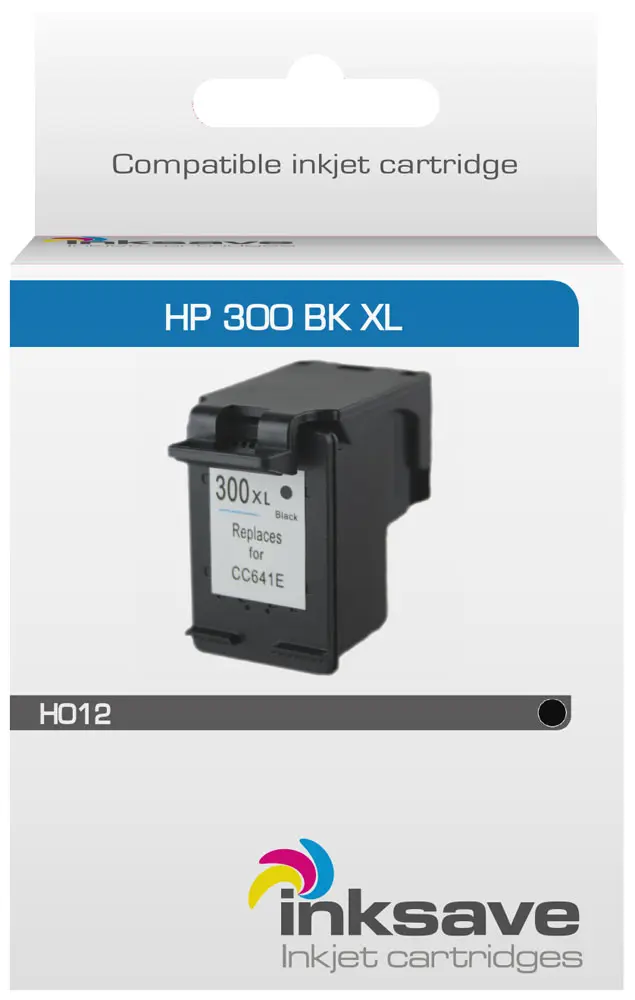 Inksave HP 300 BK XL