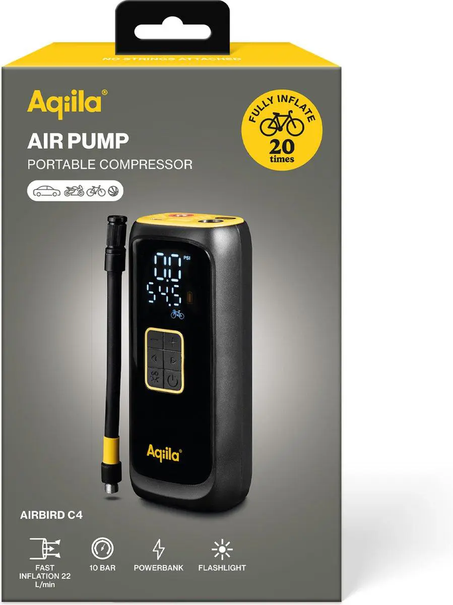 Aqiila Airbird C4 Draagbare Compressor