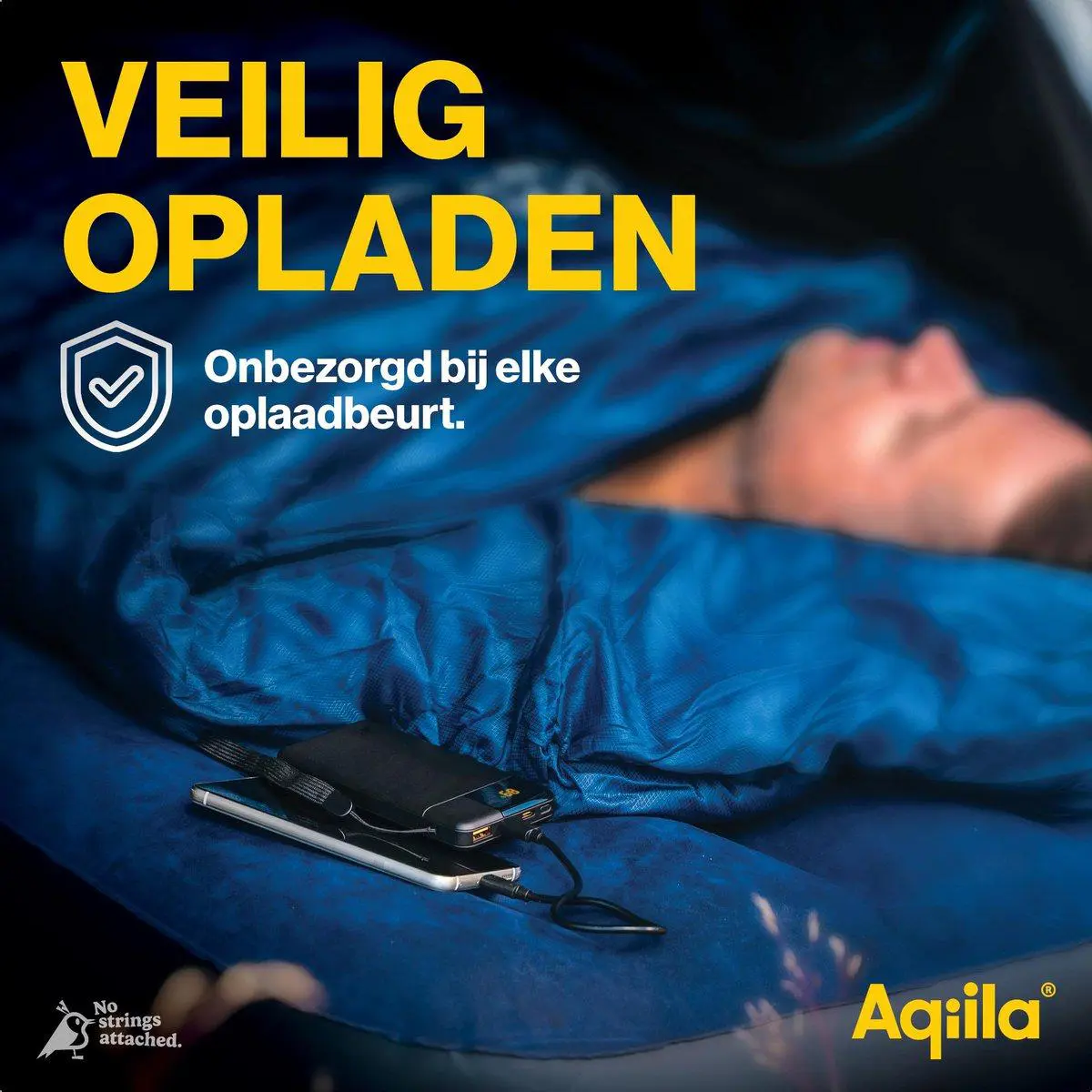 Aqiila Powerbird B10 Powerbank 20W zwart 10.000 mAh 