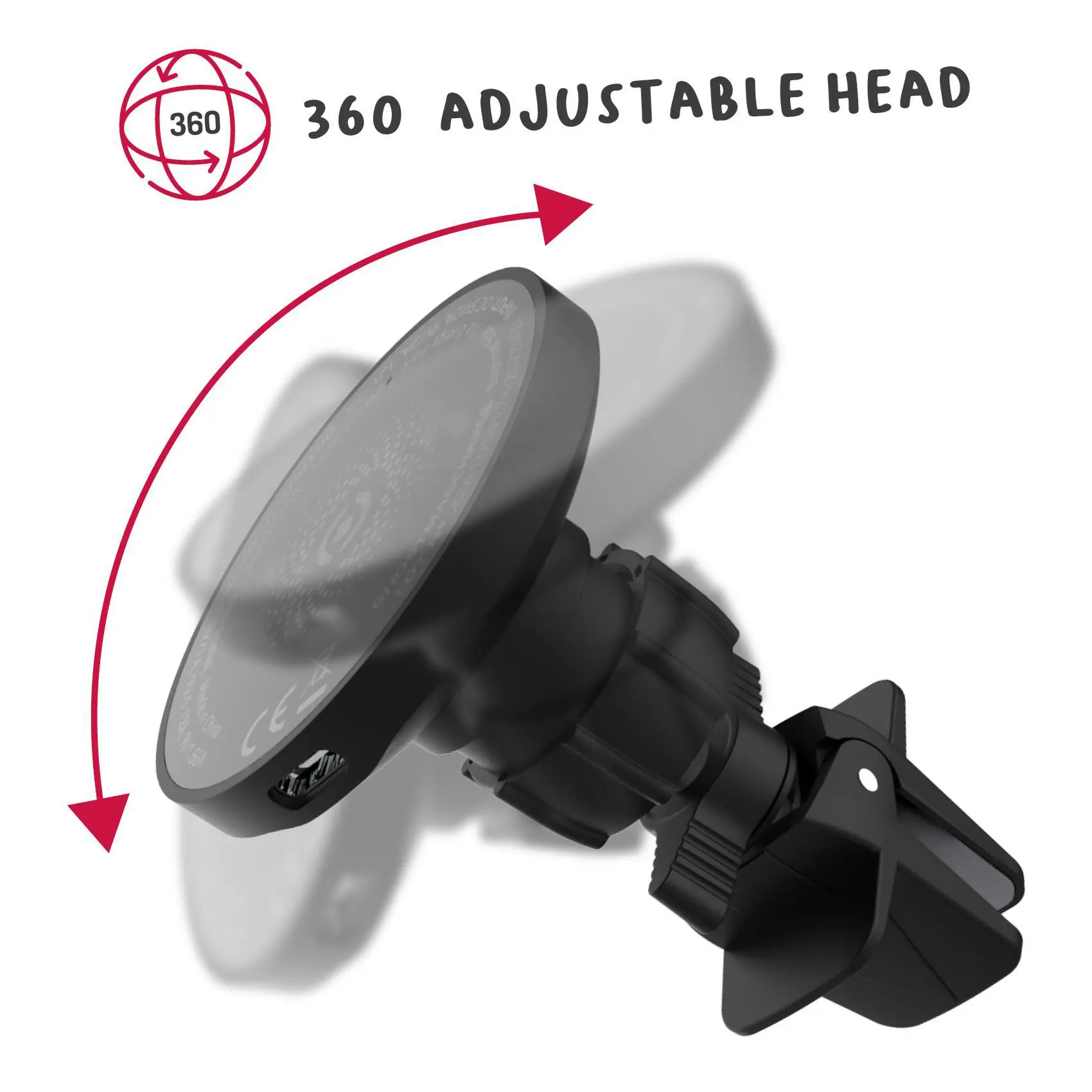 Soporte para teléfono MagSafe Magnetic Air Vent 15W Charging