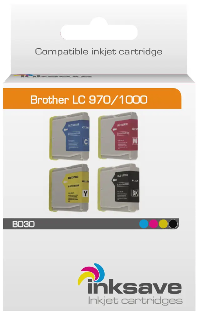 Inksave Brother LC 970/1000 Multipack