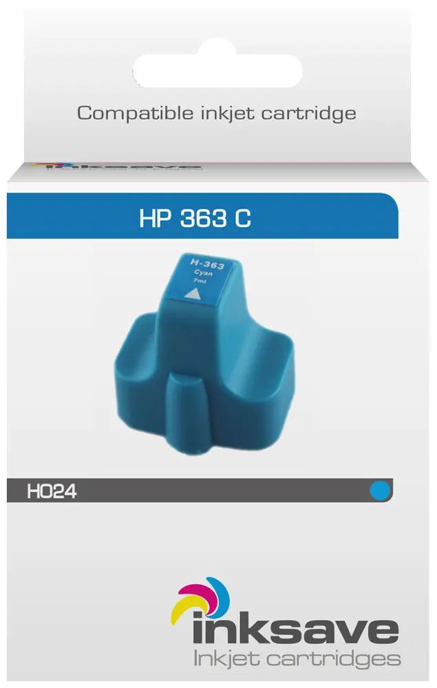 Inksave replacement for HP 363 C 