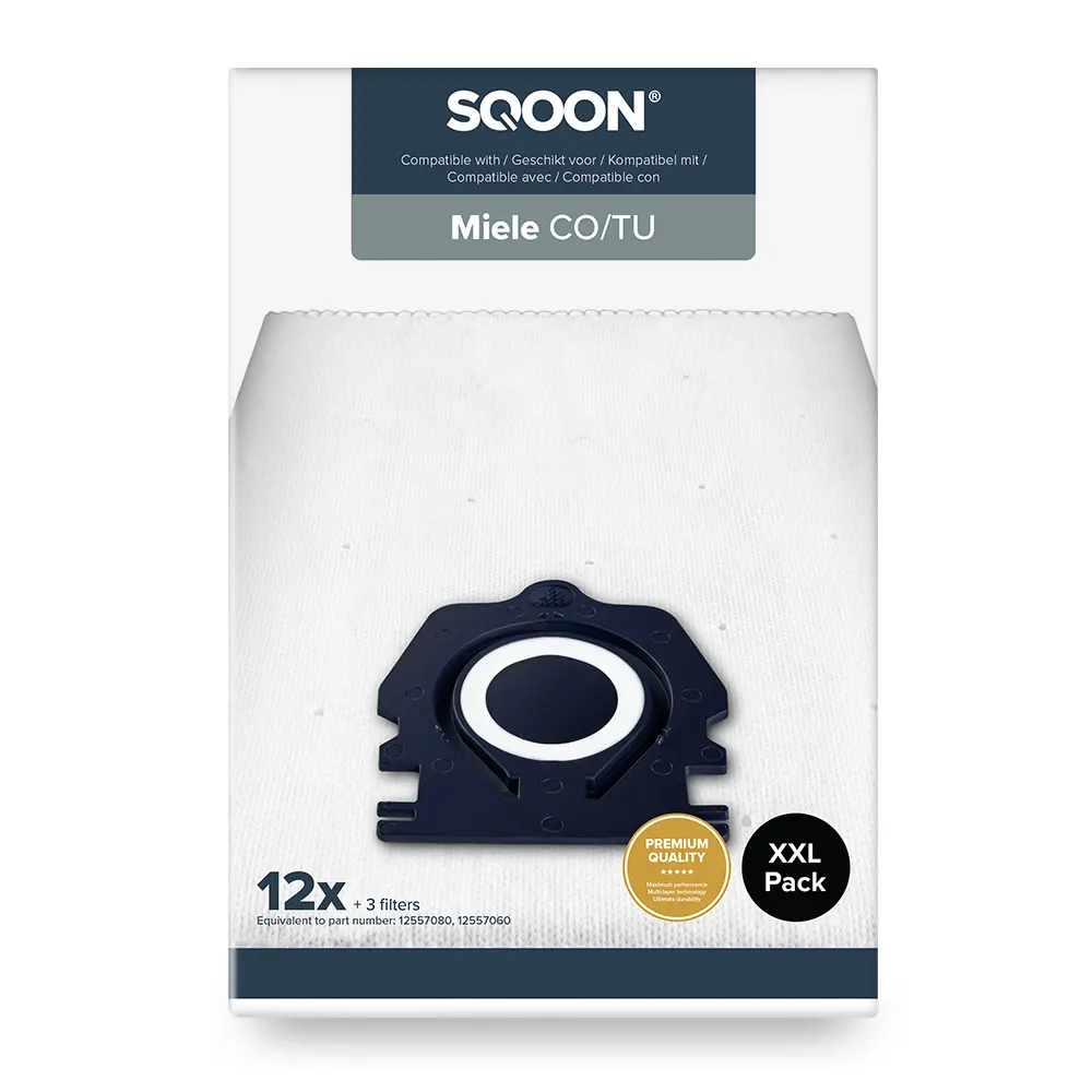 SQOON Vacuum cleaner bags suitable for Miele Guard-series Pro