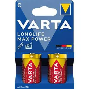 Varta Longlife Max Power C Blister 2