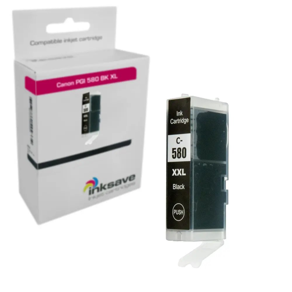Inksave Canon PGI 580 BK XL