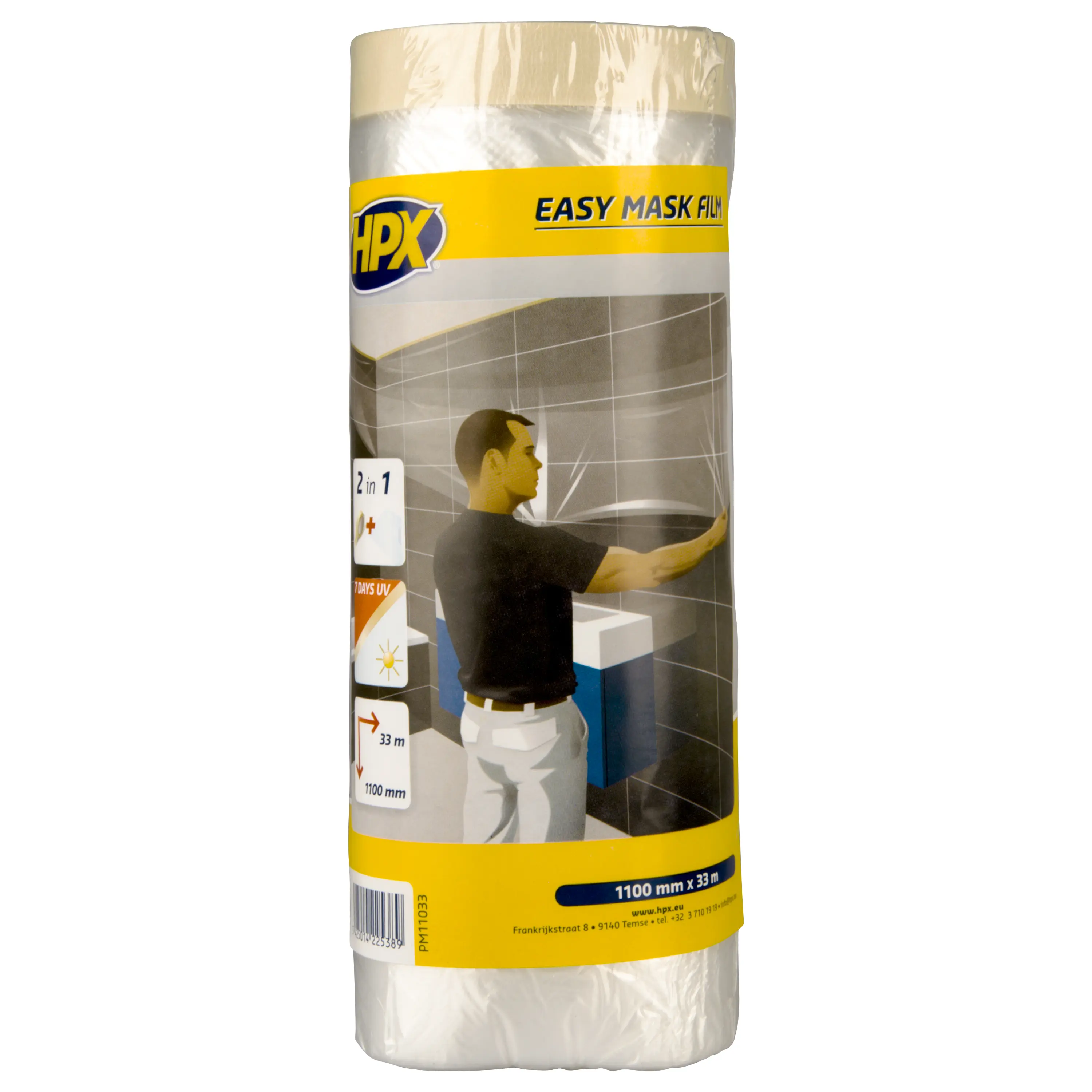 Easy mask film crepe paper - 1100mm x 33m