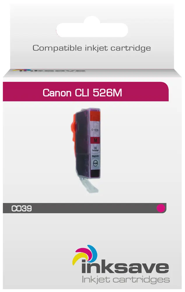 Inksave Canon CLI 526 M