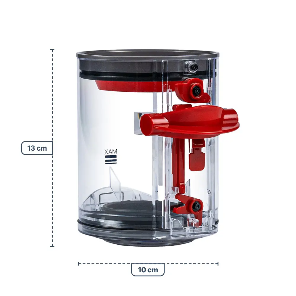 SQOON Dust Bin Compatible with Dyson V12