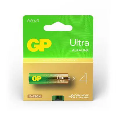 AA battery GP Alkaline Ultra 1.5V 4 pieces