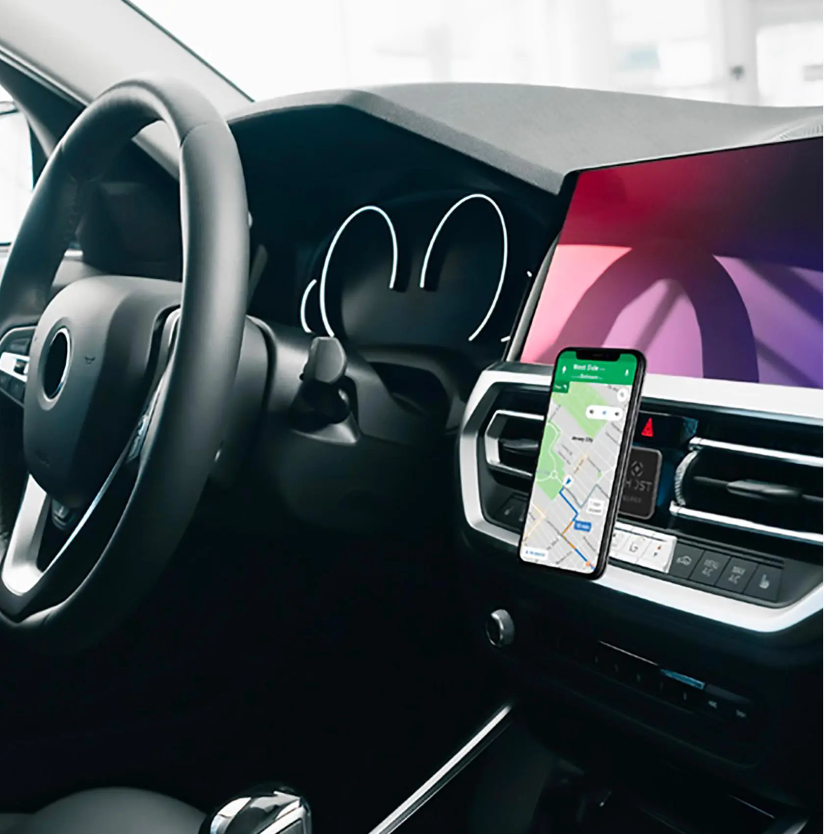 Soporte para teléfono imán autoadhesivo fuerte