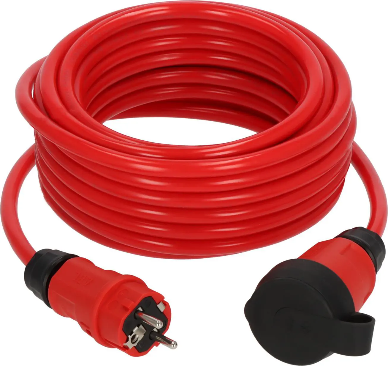 Brennenstuhl Professional Extension Cord 10 meters red 3 x 1.5 mm² PUR cable IP44 FR