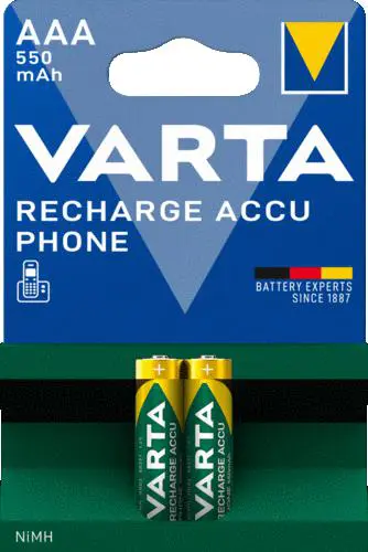 DECT Battery AAA / HR03 550mAh blister (2pcs)