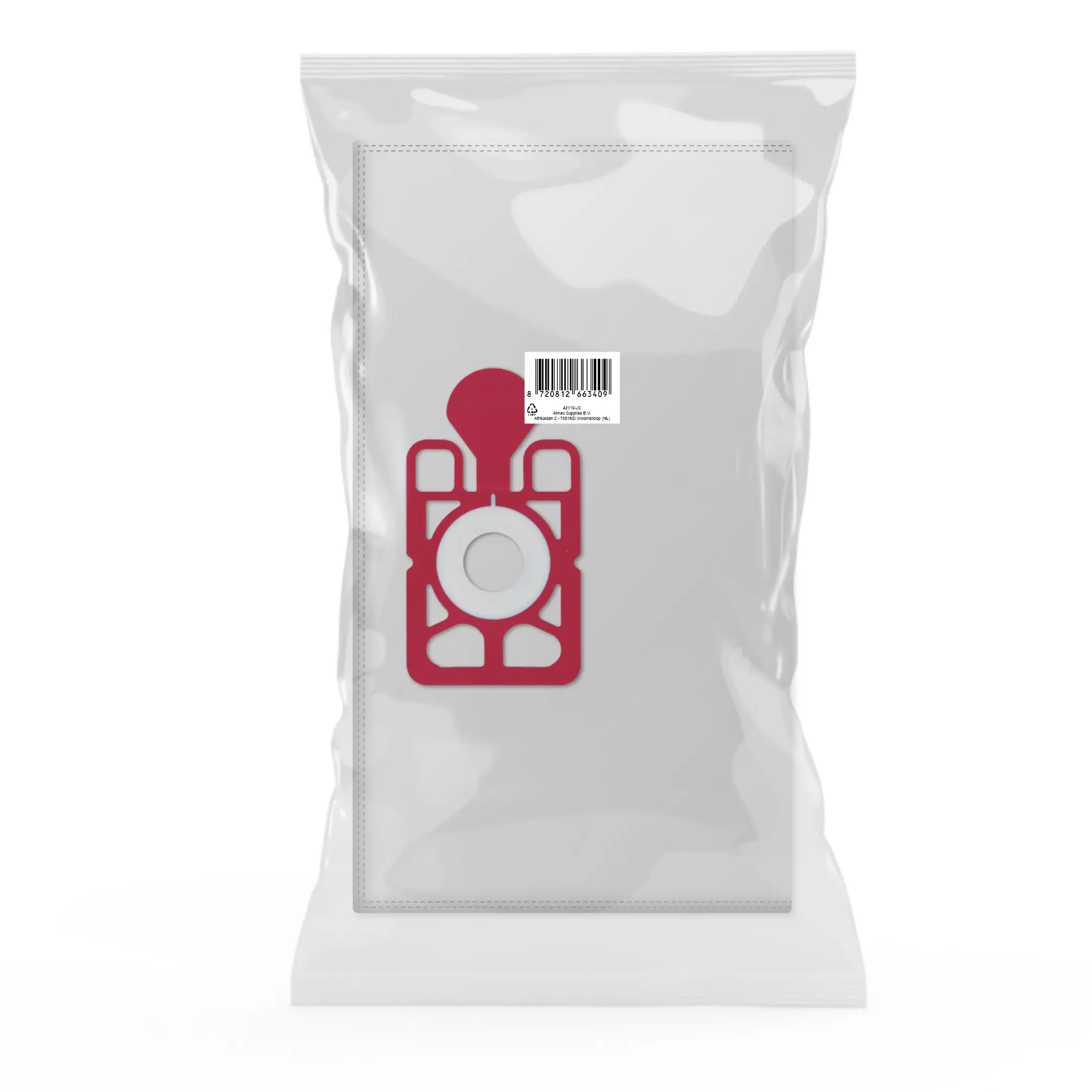 JCML Basics Staubsaugerbeutel, passend für Numatic NVM 1CH Henry/James
