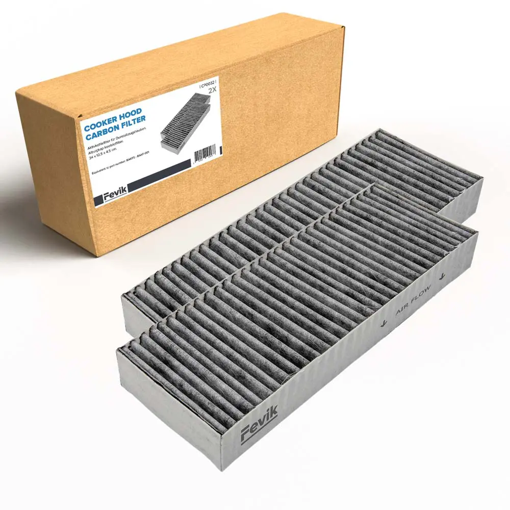Carbon hood filter set - BORA - BAKFS