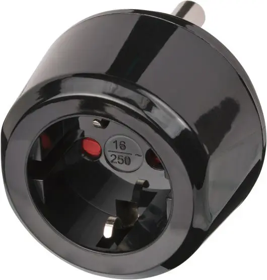 Travel plug NL -> India / South - Africa grounded