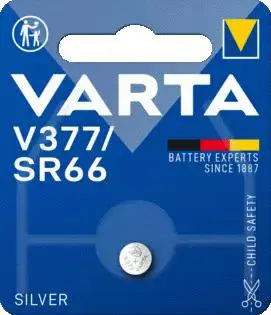 Varta V377 / SR66 Silver Blister 1