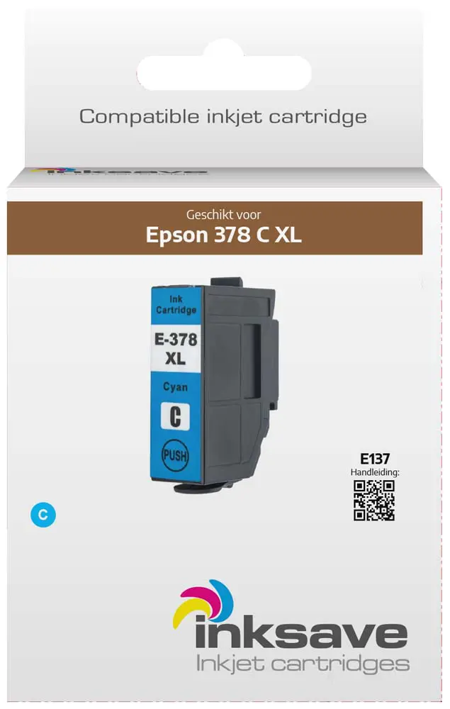 Inksave replacement for Epson 378 C XL