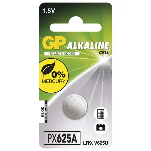 625A GP Alkaline button cell 1.5V (1pc)