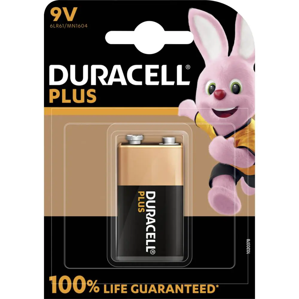 Duracell Plus Alkaline 100 V (1st)