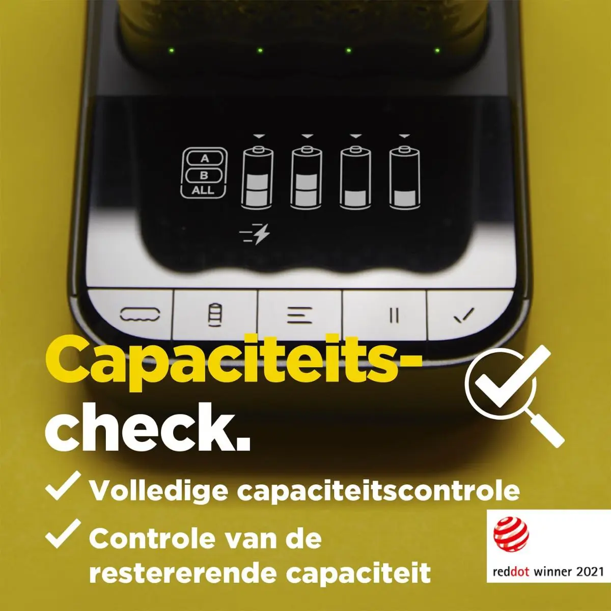 USB batterijlader GP P461 4 x ReCyko Pro AA 2000 mAh dockingstation