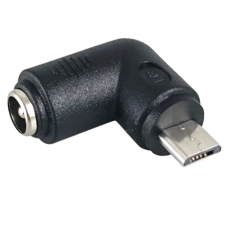 5.5mm x 2.5mm > Micro USB