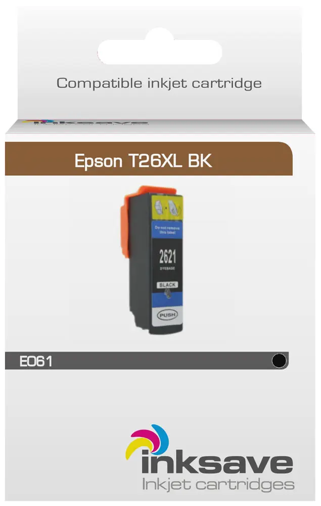 Inksave Epson 26 BK XL
