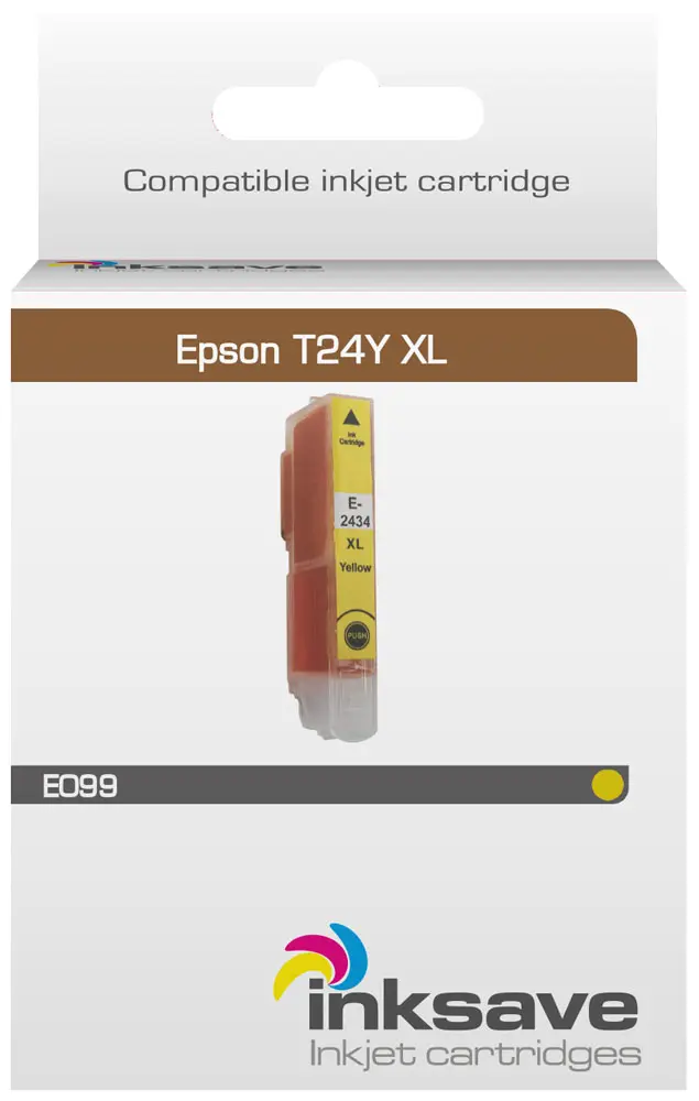 Inksave vervanging voor Epson 24 Y XL