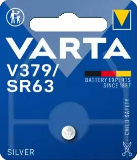 Varta V379 / SR63 Silver Blister 1