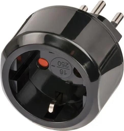 Travel plug EN -> Switzerland earthed