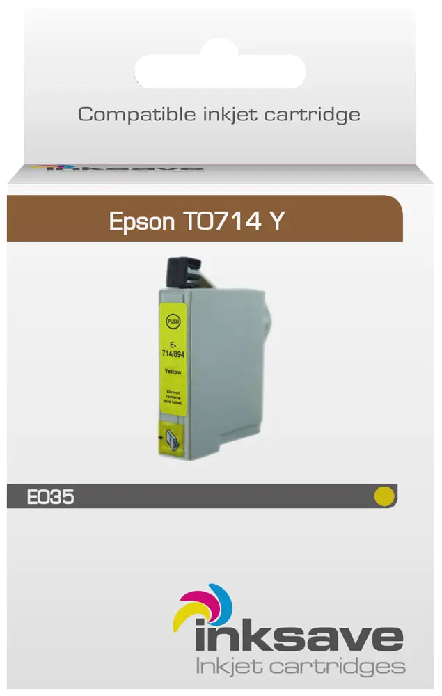 Economiseur d'encre Epson T0714 Y