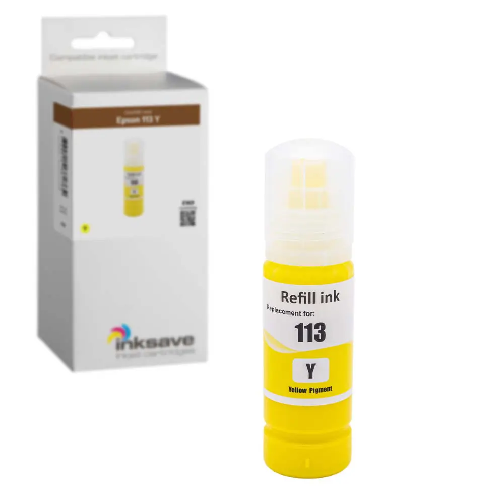Inksave replacement for Epson 112/113 Y